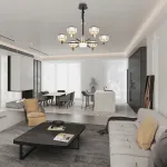 Подвесная люстра Arte Milano Neapolis-76210 276210/6 BK/GD