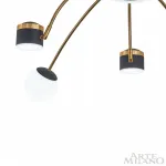 Потолочная люстра Arte Milano Ferrara-71040 272040/10 BK/GD