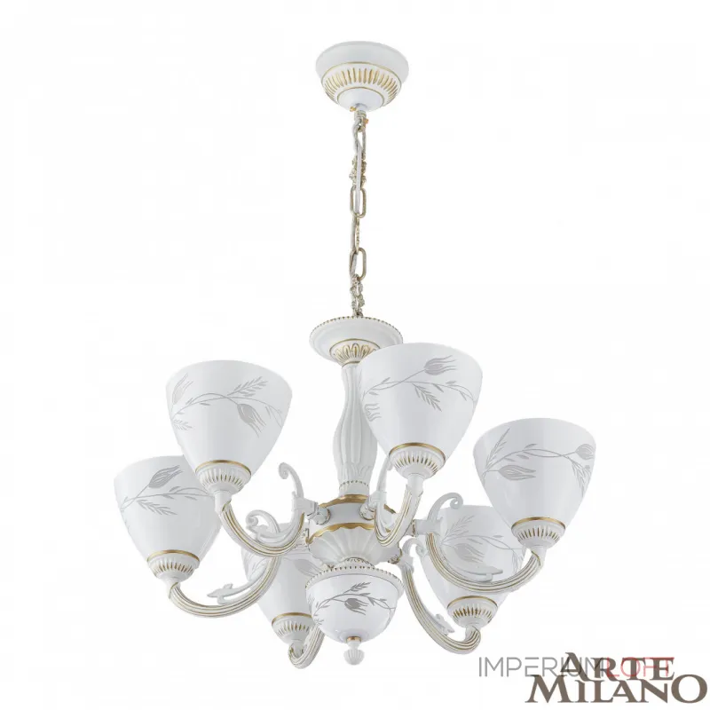 Подвесная люстра Arte Milano AM343659 343659/6 WT+G
