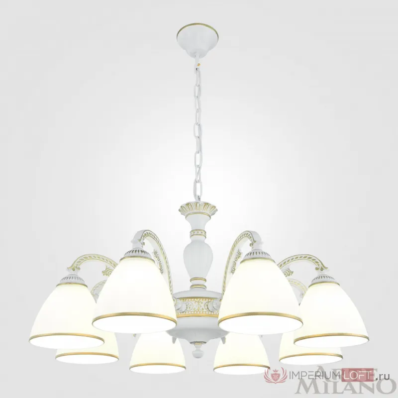 Люстра Arte Milano AM340837 340837/8 WT+G от ImperiumLoft