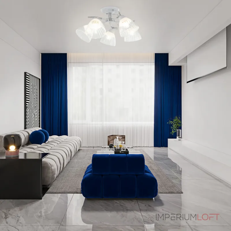 Потолочная люстра Arte Milano Napoli-320306 320306/5 WT+CR