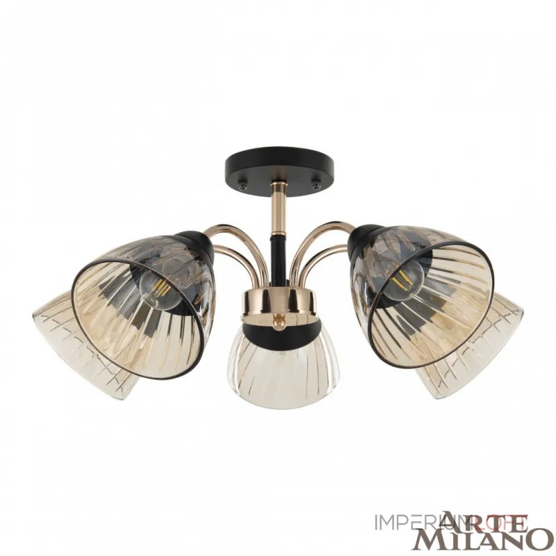 Потолочная люстра Arte Milano Napoli-320119 320119/5 FG+BK