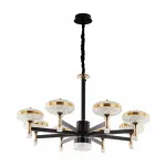 Подвесная люстра Arte Milano Ferrara-72069 273059/8 BK/GD
