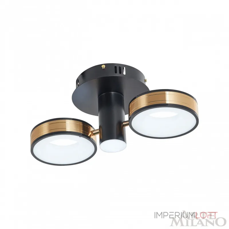 Светильник светодиодный Arte Milano Ferrara-71040 271040/2R BK/GD