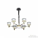 Подвесная люстра Arte Milano Neapolis-76210 276210/6 BK/GD
