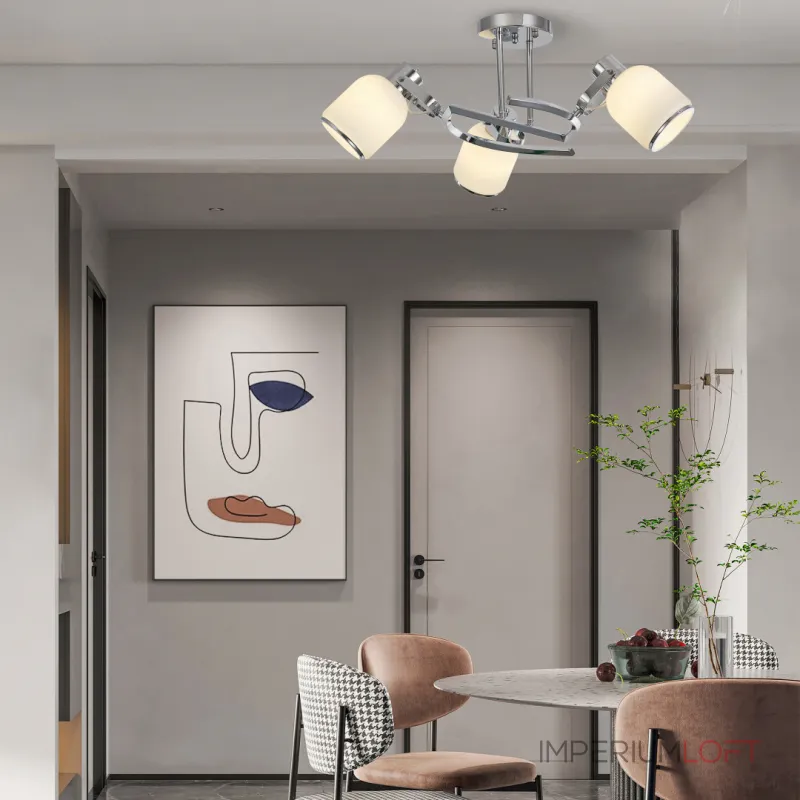 Потолочная люстра Arte Milano Neapolis-72007 272007/3C Ni