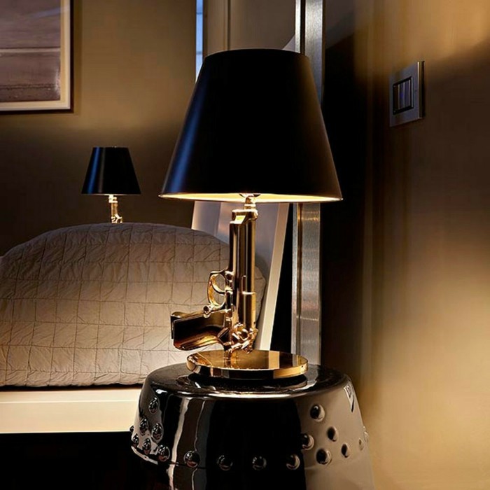 лампа настольная Guns-Bedside Gun от ImperiumLoft
