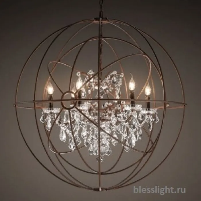 Люстра Foucault&#039;S Orb Crystal 8031–8A от ImperiumLoft