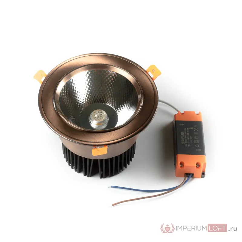 светильник точечный L8809COB-30W-Copper от ImperiumLoft