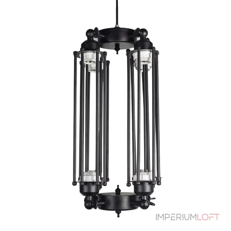 Подвесной светильник loft industrial cage 2004–d4/1