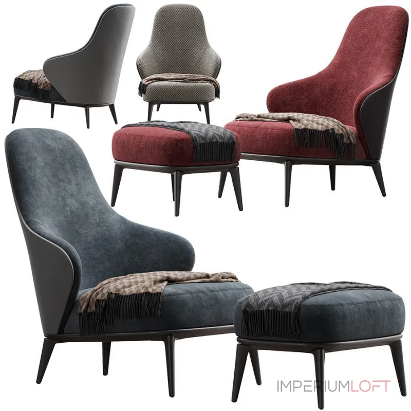Кресло leslie armchair