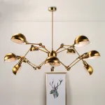 Люстра на штанге golden spider