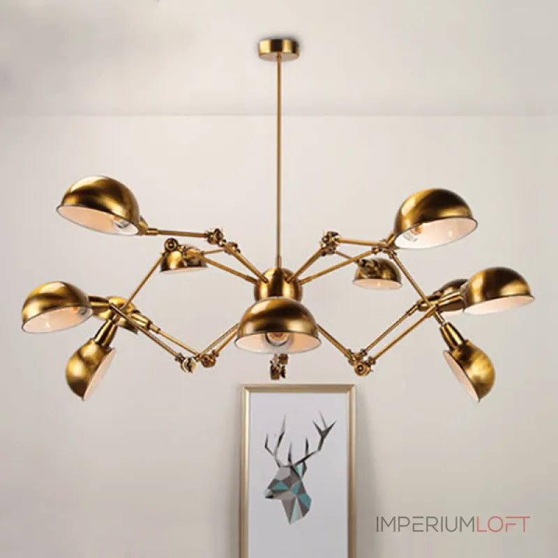 Люстра на штанге golden spider