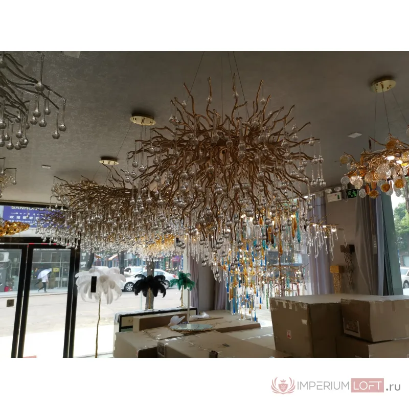 Люстра Falling Drops от ImperiumLoft