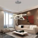 Подвесная люстра led rings triple