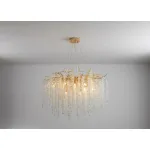 Люстра coral crystals round copper ii от ImperiumLoft