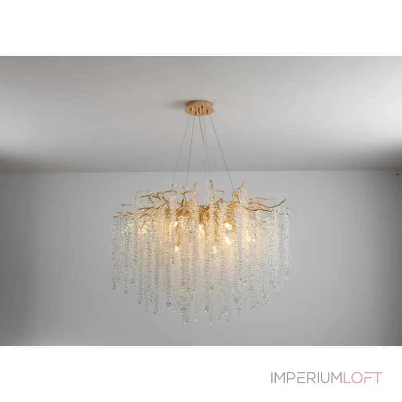 Подвесная люстра coral crystals round copper ii