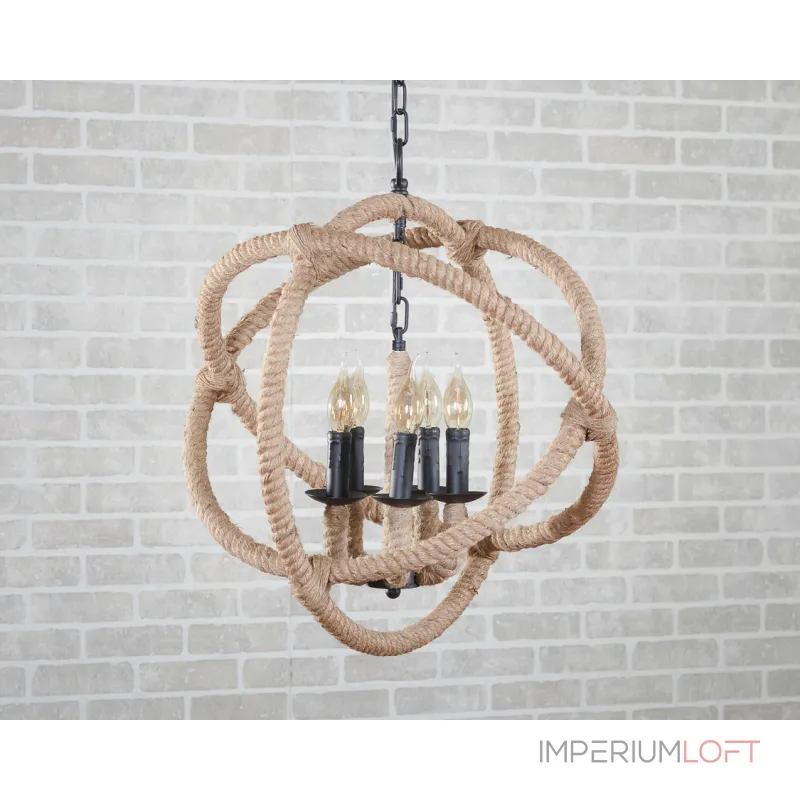 Подвесная люстра Gyro Rope 8103–D5 Подвесная люстра Gyro Rope 8103–D5