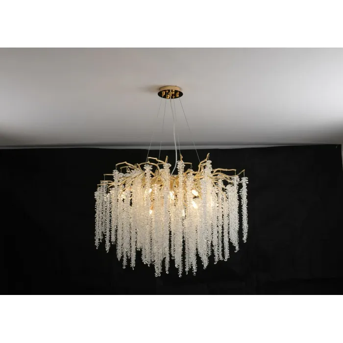 Люстра coral crystals round copper ii от ImperiumLoft