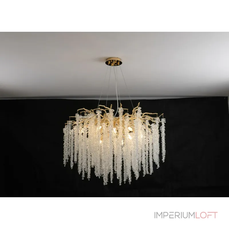 Подвесная люстра coral crystals round copper ii