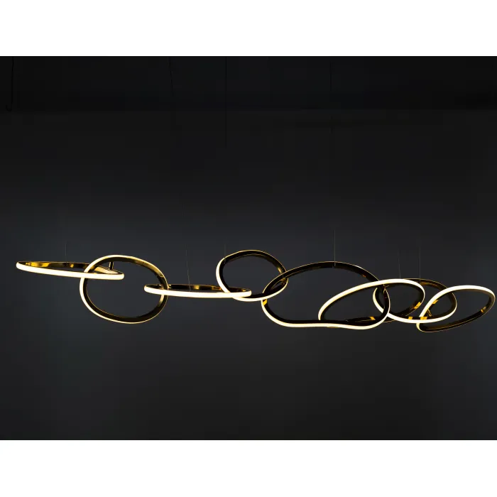 Светильник unfolded hanging ring 8 от ImperiumLoft
