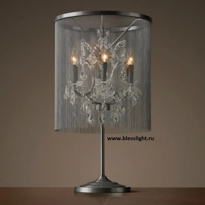 Лампа Настольная Vaille Crystal 3005–T4 от ImperiumLoft