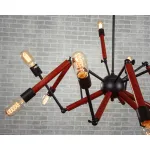 люстра Double Octopus Wood от ImperiumLoft
