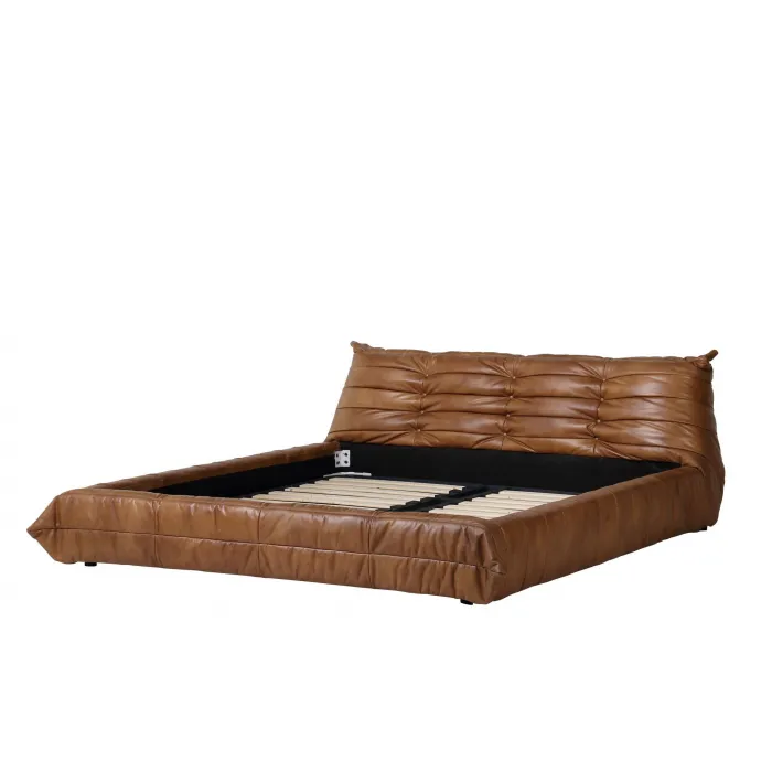 Кровать rbd029 new dark ter leather от ImperiumLoft