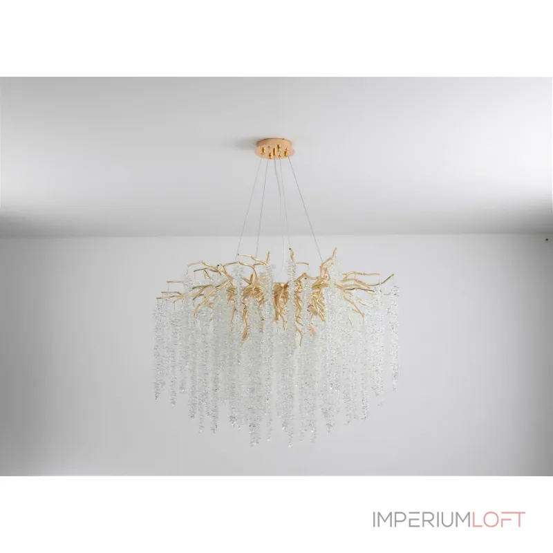 Подвесная люстра coral crystals round copper ii