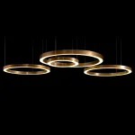 Подвесной светильник Light Ring Horizontal Copper Gold