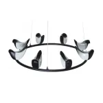 Подвесная люстра Creative Bird Chandelier 8R