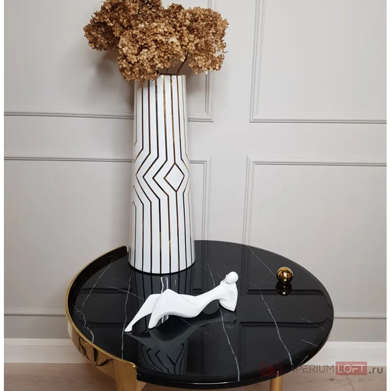 Ваза white geometric pattern от ImperiumLoft