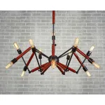 люстра Double Octopus Wood от ImperiumLoft