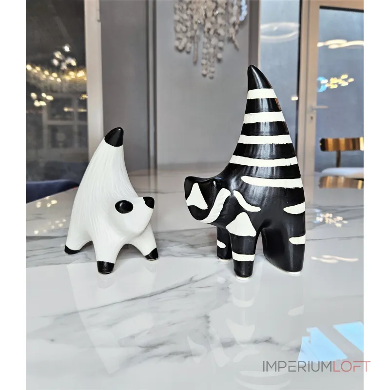 Статуэтка hand painted cat ornament-a Статуэтка hand painted cat ornament-a