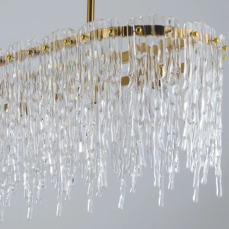 Люстра на штанге cold heart chandelier line