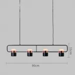 Люстра Ling Pl4 Copper от ImperiumLoft