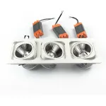 светильник точечный карданный L6129BACOB-3x15W