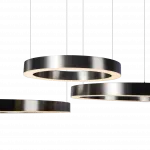 Подвесной светильник Light Ring Horizontal Sand Nickel