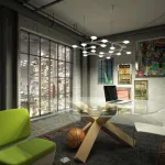 Подвесная люстра Led Net Circle