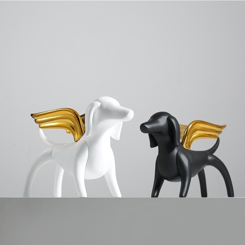 Статуэтка angel dog white Статуэтка angel dog white