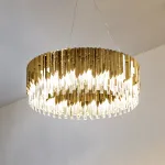 Подвесная люстра facet crystal suspension
