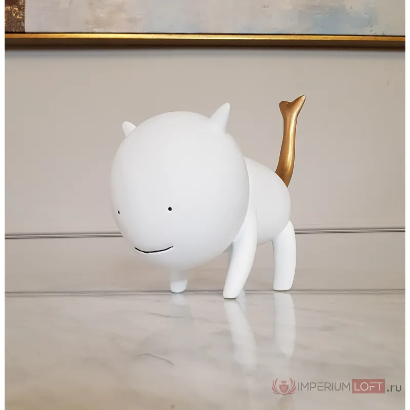Статуэтка simulation cat white от ImperiumLoft