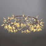Люстра Mi Heracleum The Big O 80 White от ImperiumLoft