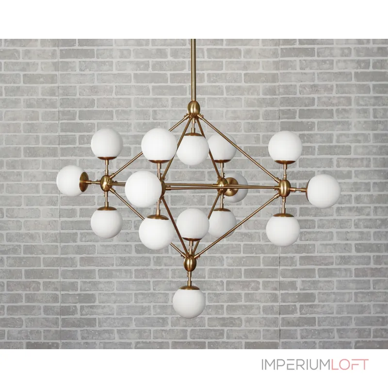 Люстра на штанге Modo Chandelier 15 Globes Люстра на штанге Modo Chandelier 15 Globes