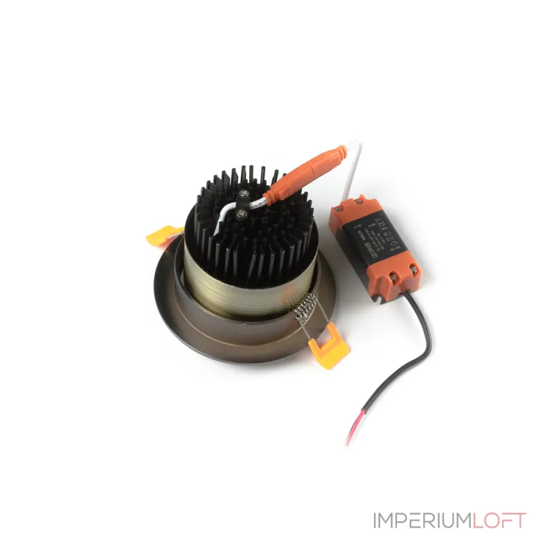 Светильник точечный l8809cob-10w-bronze