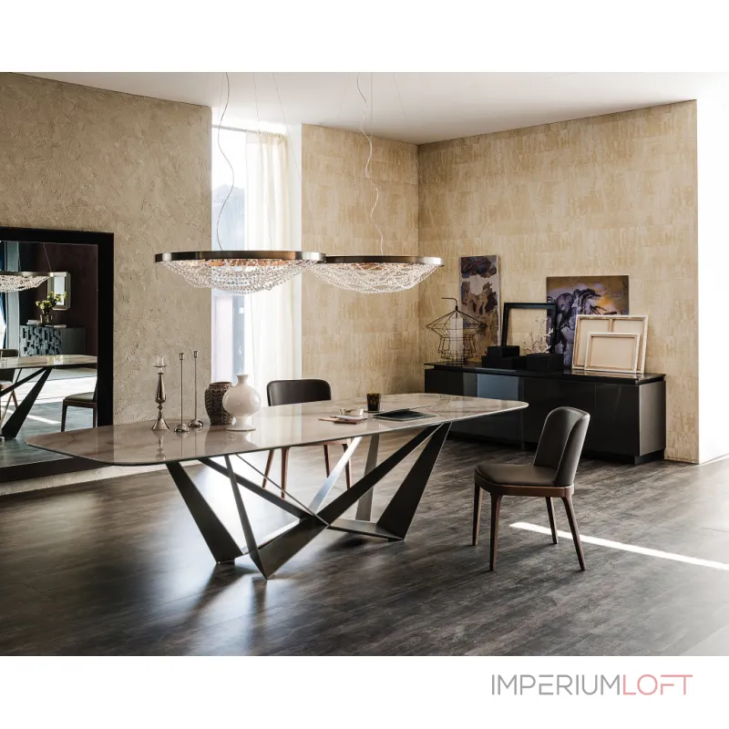 Стол обеденный scorpio marble b5809