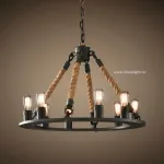 Подвесная люстра Rope filament 8109–D8