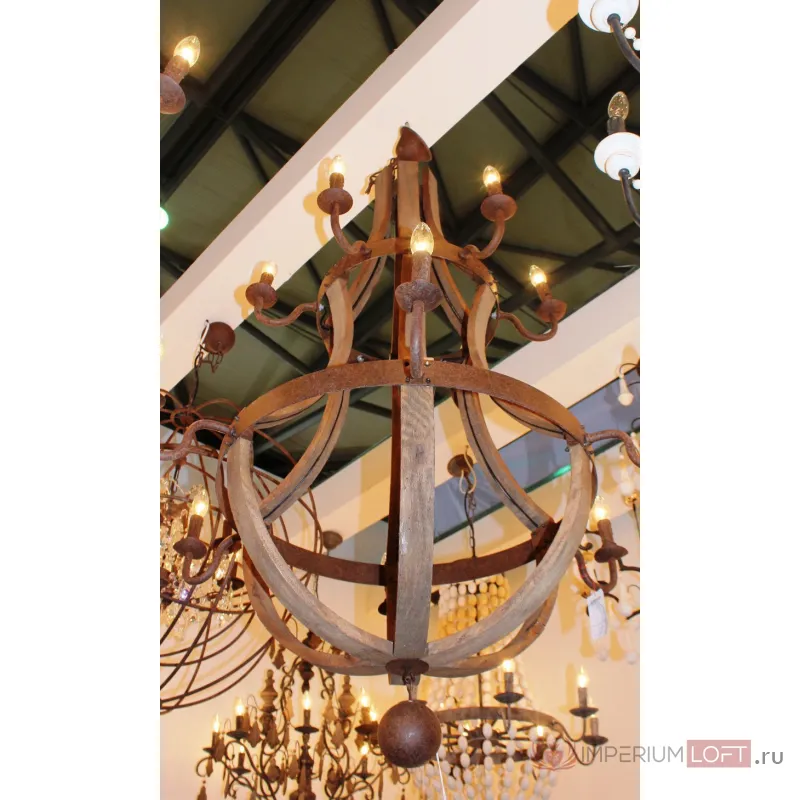 люстра Wine barrel 8020–12+6 от ImperiumLoft