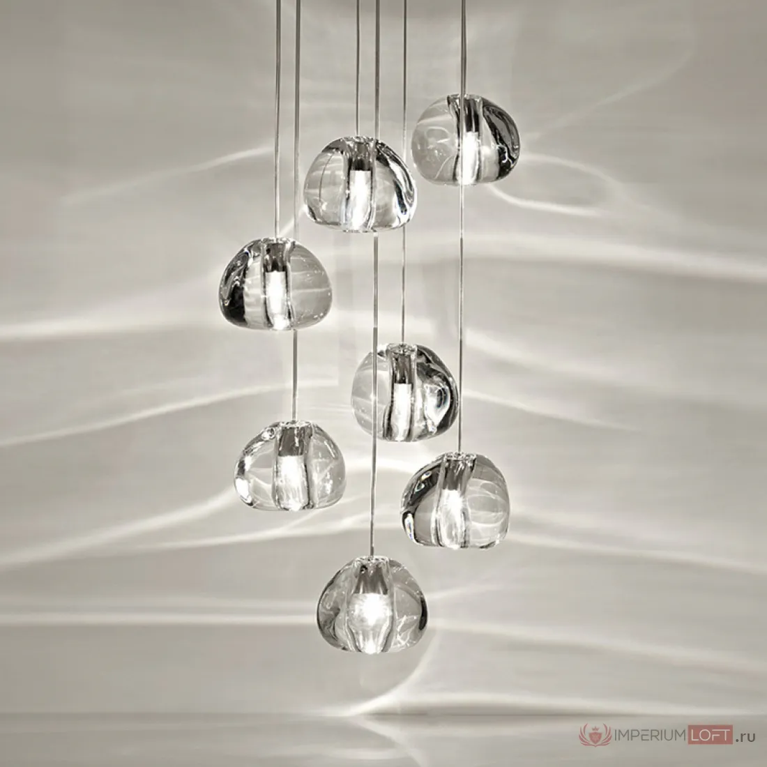 Светильник Mizu 7 Seven Pendant Chandelier