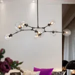 Люстра на штанге Branching Bubbles 8